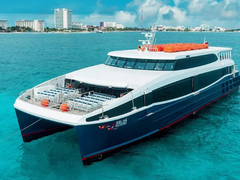 Ferry to Cozumel